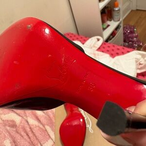 Christian Louboutin Vibrant Red Heels